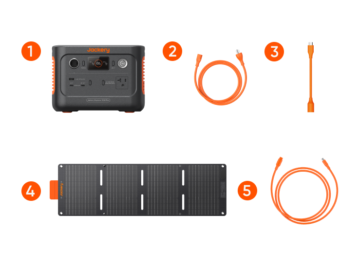 Kit Jackery Explorer 300 Plus con panel solar