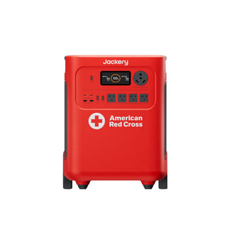 Jackery HomePower 3600 Plus Red Cross