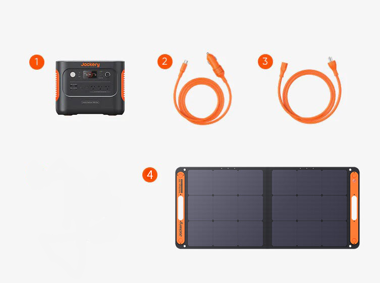 Kit Jackery Explorer 1000 Plus con panel solar