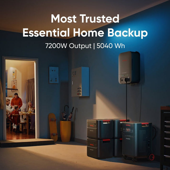 Jackery Whole-Home Backup Kit 5000 Plus (20kWh)