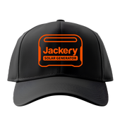 Jackery Solar Generators Black Long Bill Baseball Hat