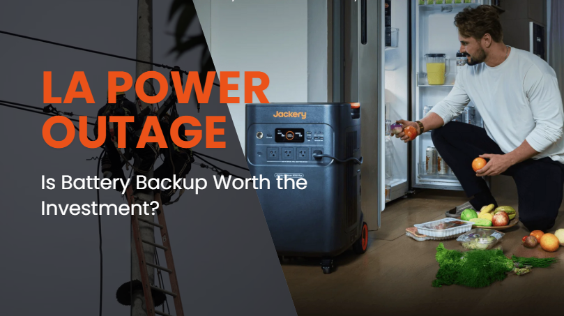 Los Angeles Power Outage & Best Battery Backup for Home Power Outage