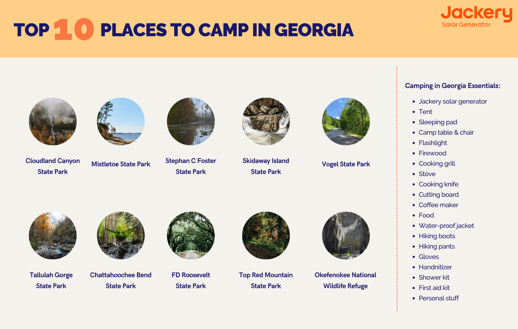 Best Camping in Georgia: Top 10 Places to Go