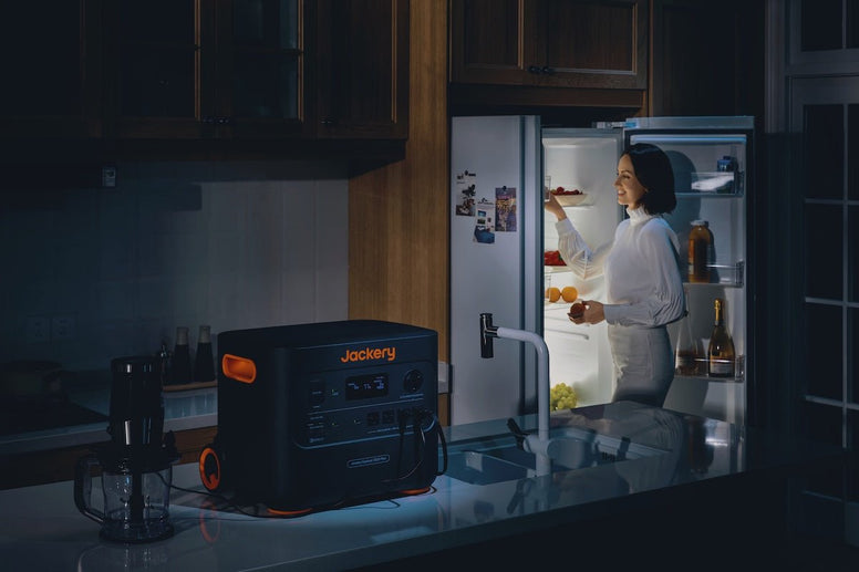 Can a Portable Solar Generator Run a Refrigerator 24/7 - Jackery