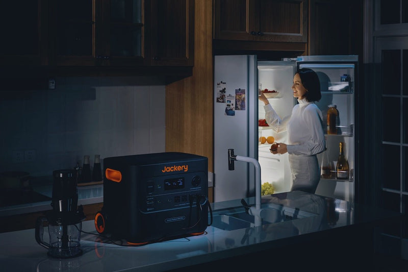 Can a Portable Solar Generator Run a Refrigerator 24/7 - Jackery