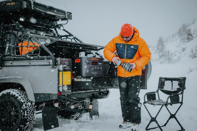 Can You Live in an RV in the Winter - Jackery