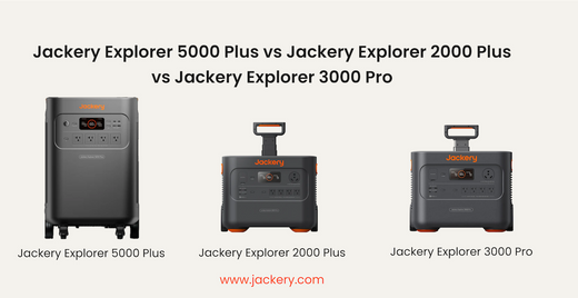 Product Comparison: Jackery 5000 Plus vs. 2000 Plus vs. 3000 Pro