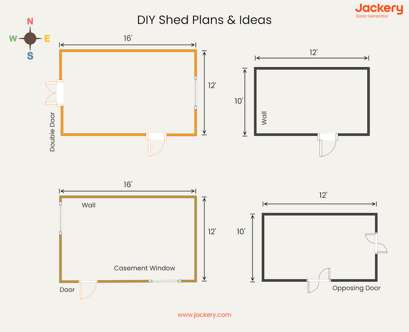 DIY Shed Guide: How to Build A Shed? - Jackery
