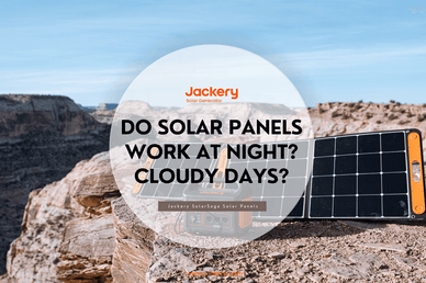 Do Solar Panels Work At Night? - Jackery
