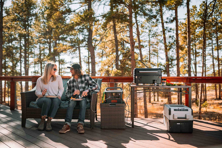 Enjoy DIY Outdoor BBQ Island with Solar Generator - Jackery