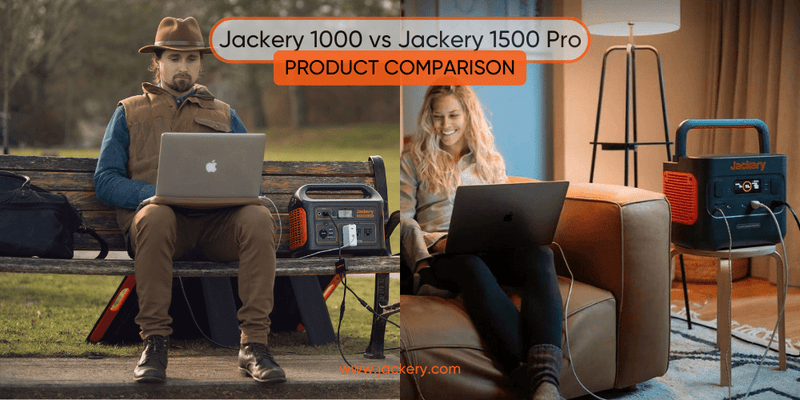 Jackery Explorer 1000 vs 1500 Pro | Product Comparison - Jackery
