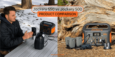 Jackery Explorer 550 vs 500 | Product Comparison - Jackery