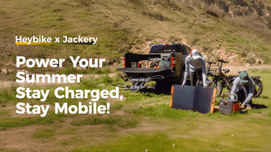 Jackery × Heybike: Join Force to Upgrade Riders’ Outdoor Adventures - Jackery