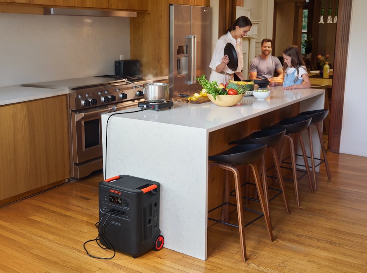 Jackery HomePower 3600 Plus: 14 Days Essential Home Backup Power for Fridge