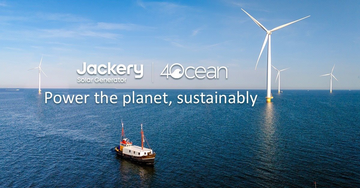 Jackery Joins 4ocean As Official Certified Cleanup Partner In Earth Day Pledge