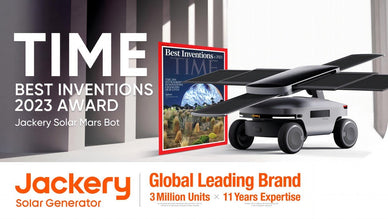 Jackery Solar Mars Bot Wins the Prestigious TIME Best Inventions of 2023 Award - Jackery