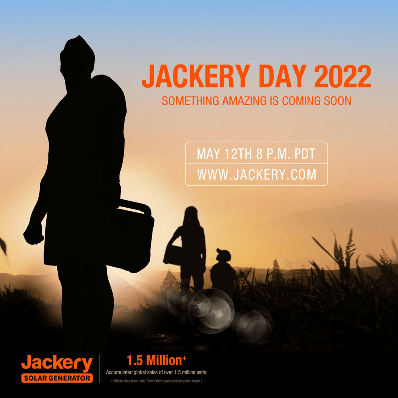 Jackery Teases New Product Launch Ahead of Jackery Day 2022 - Jackery