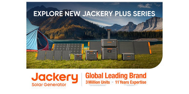 Jackery's New Plus Line Redefines Power Convenience with World's Lightest Solar Generator and Expandable Power - Jackery