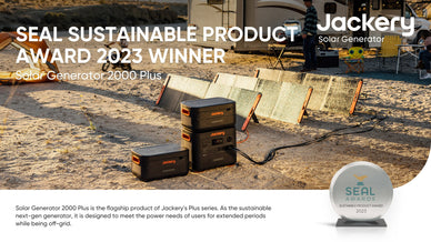 Jackery's Solar Generator 2000 Plus Receives Prestigious SEAL Sustainable Product Award 2023 - Jackery