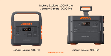 Product Comparison: Jackery 2000 Pro vs 3000 Pro - Jackery