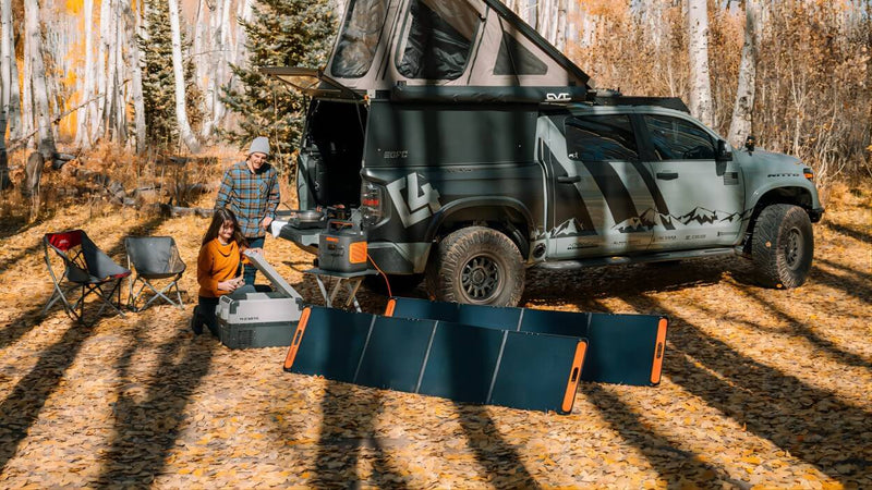 Solar Panel for Pop Up Camper with Jackery - Jackery