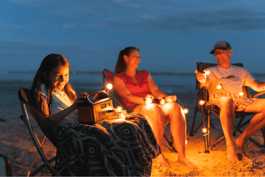 Solar Powered Camping Lights: Can Solar Generator Power Camping Lights - Jackery