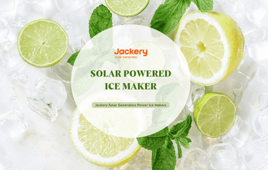 Solar Powered Ice Maker: Can Solar Generator Run An Ice Maker - Jackery