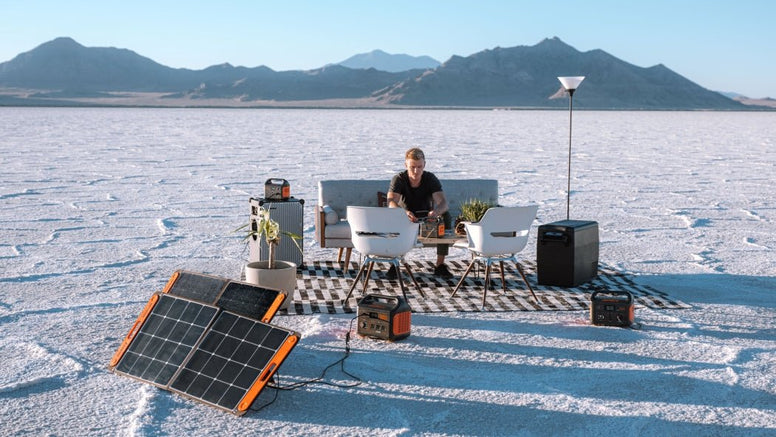 Solar Powered Outdoor Outlet Vs. Solar Generator for Outdoor Outlet - Jackery