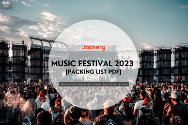 The Ultimate Guide to Music Festival 2023 [Music Festival Packing List PDF] - Jackery