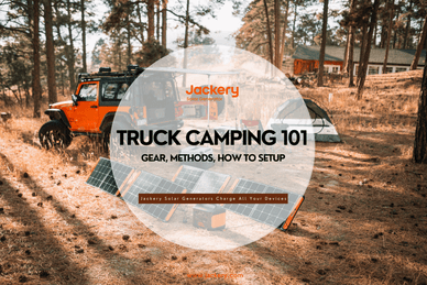 Truck Camping 101: Gear, Methods, How to Setup - Jackery