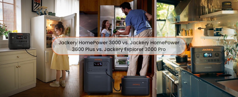 What are the differences between the Explorer HomePower3000 and the Explorer 3000 Pro? - Jackery