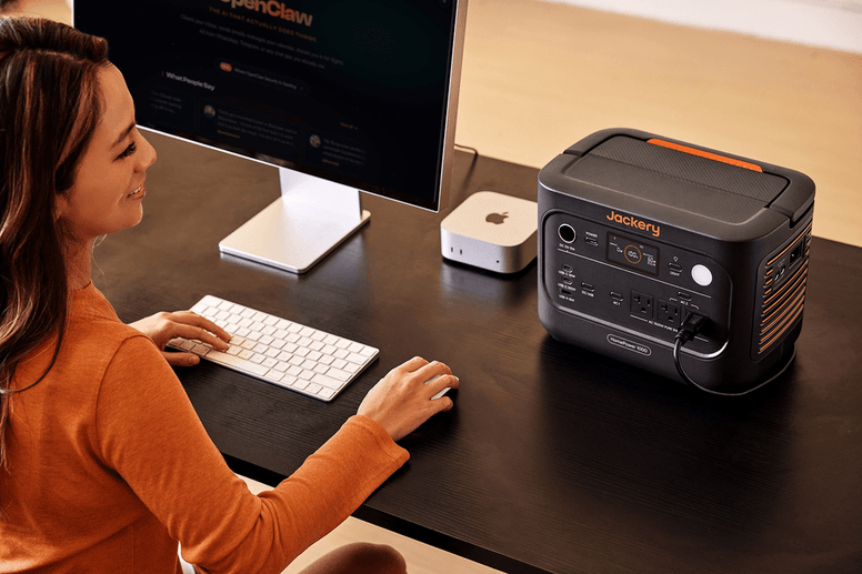 What are the safety precautions when using the UPS function on a portable power station? - Jackery
