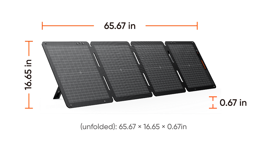 Jackery SolarSaga 100 Air Portable Solar Panel – Energy Systems