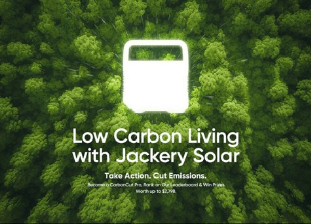 Low Carbon Living with Jackery Solar