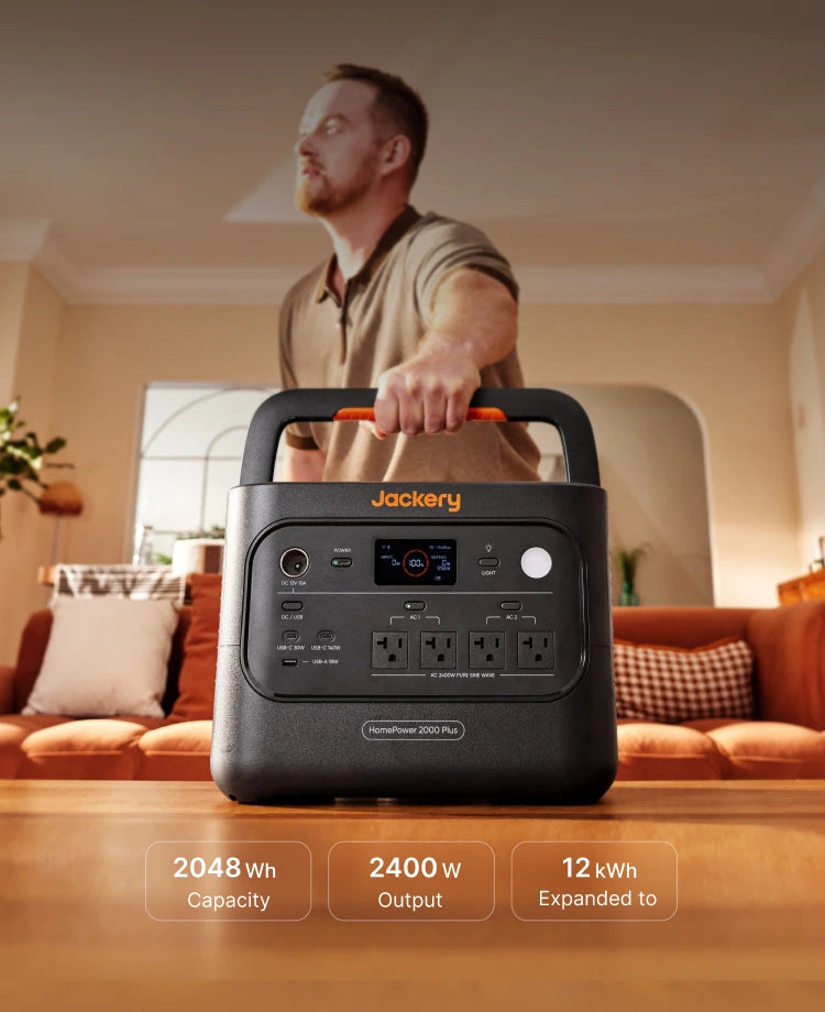 Jackery Explorer 2000 Plus Portable Power Station