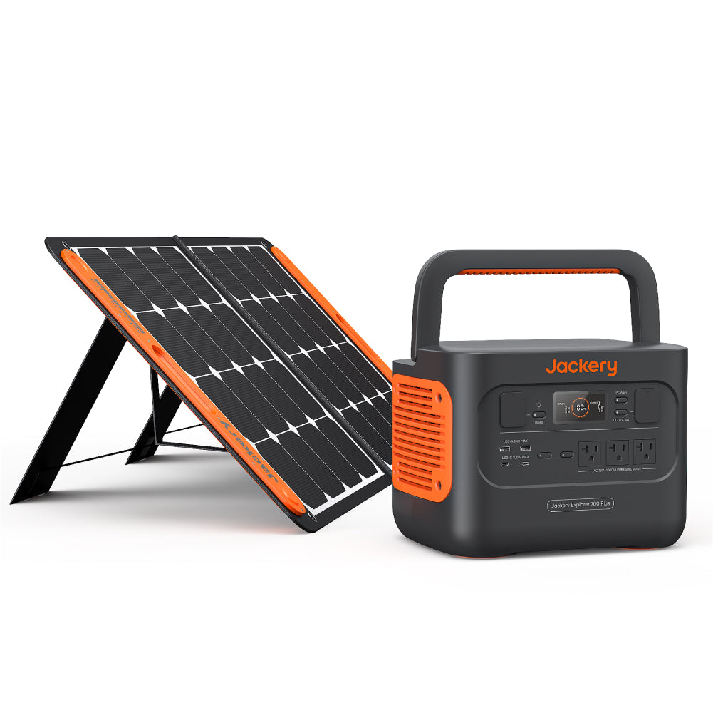 Jackery Explorer 700 Plus power station with 100W solar panel offers 681Wh  battery for $699