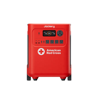 Jackery HomePower 3600 Plus Red Cross Edition