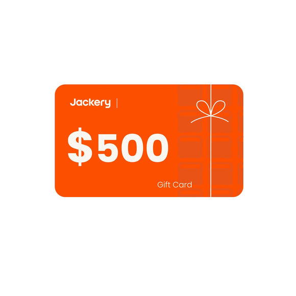 $500 Gift Card - free gift - Jackery