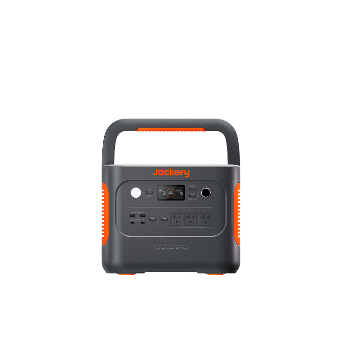 Jackery Explorer 1000 Plus portable power station, shown in the manufacturer's original product image.