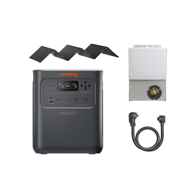 Jackery Solar Generator HomePower 3600 Pro Max