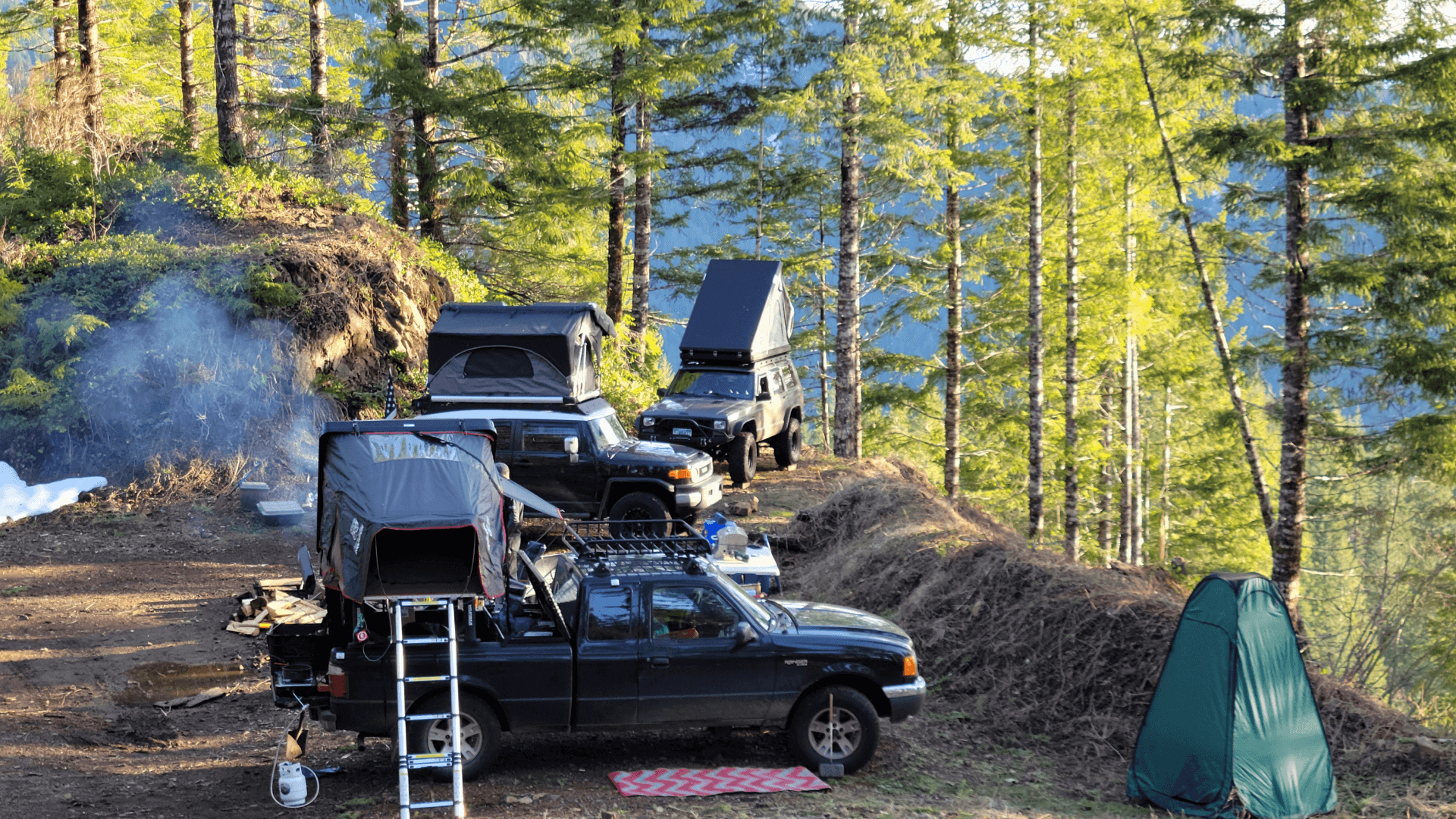 Camping in the Wilderness