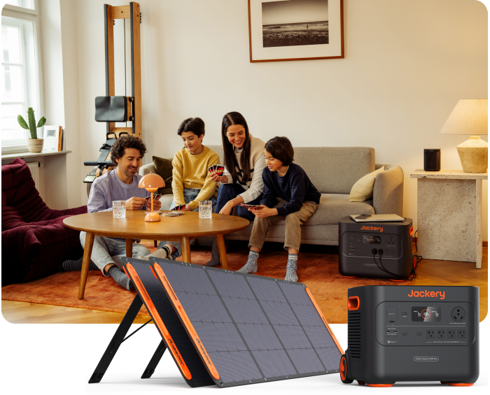 Solar generators for home backup power