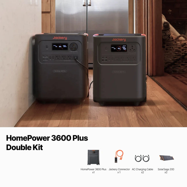 Jackery Solar Generator HomePower 3600 Plus