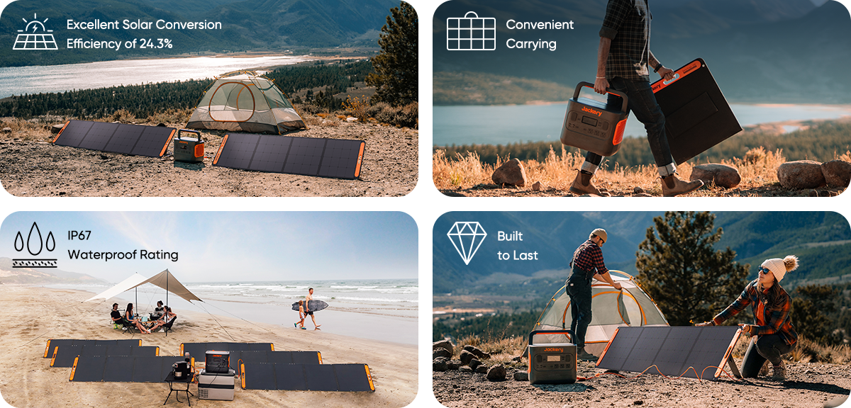 Jackery SolarSaga 200W Solar Panel