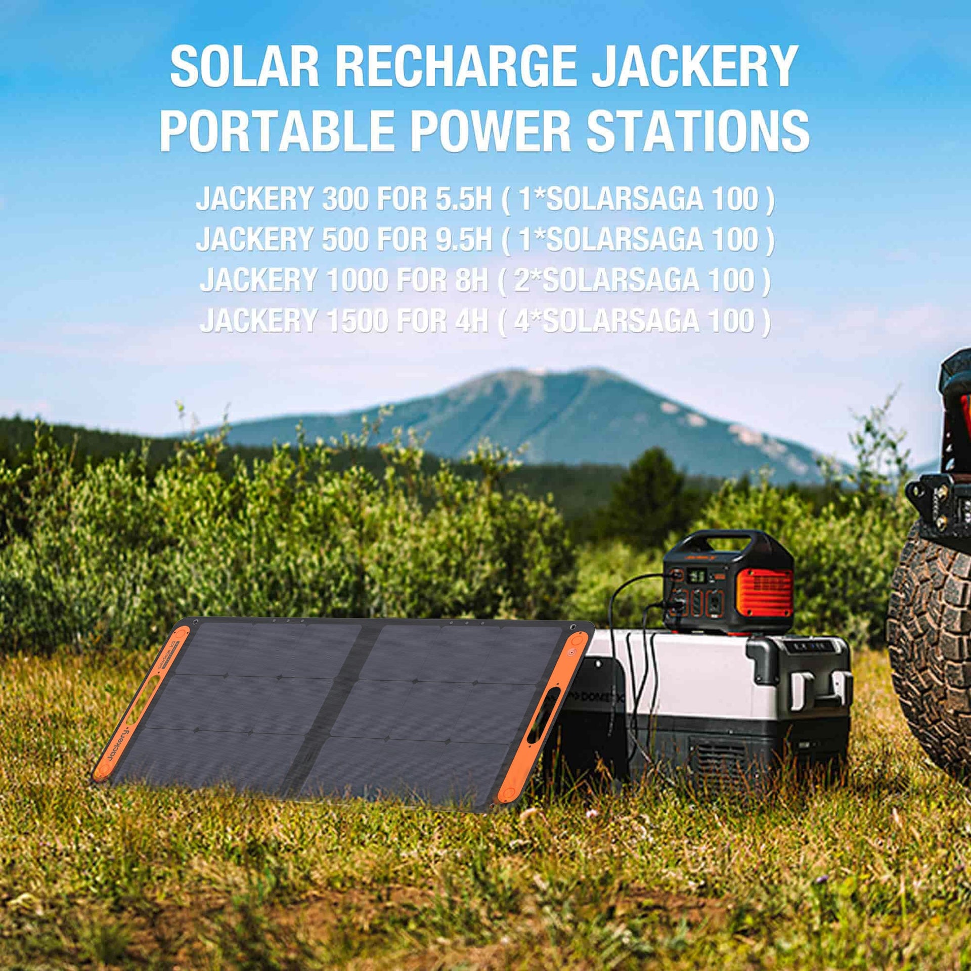 [Add - on] SolarSaga 100W - Jackery
