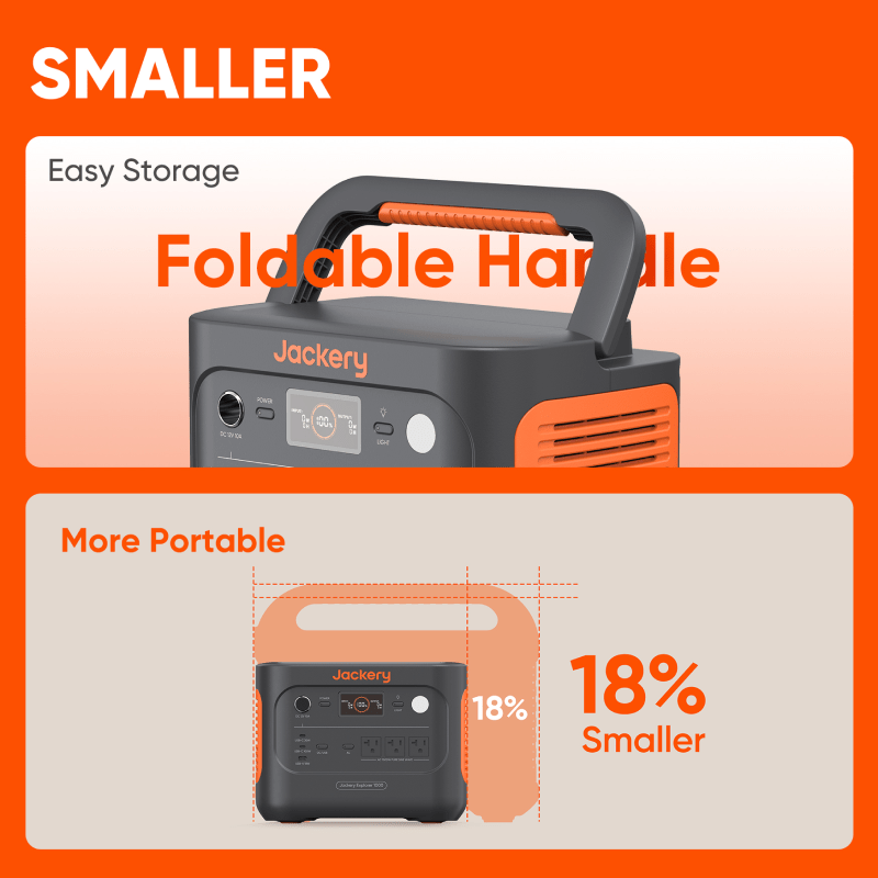 Jackery Portable Power Station Explorer 1000 Jackery Portable Power Station Explorer 1000