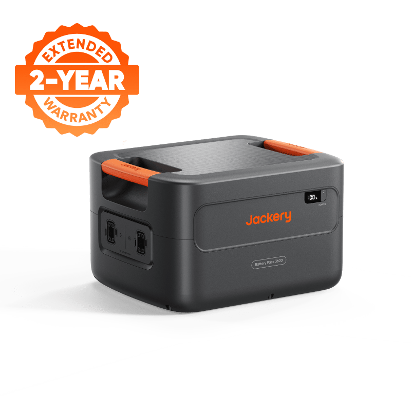 Jackery 2 - year Extended Warranty Fee for Battery Pack 3600 Plus - Jackery