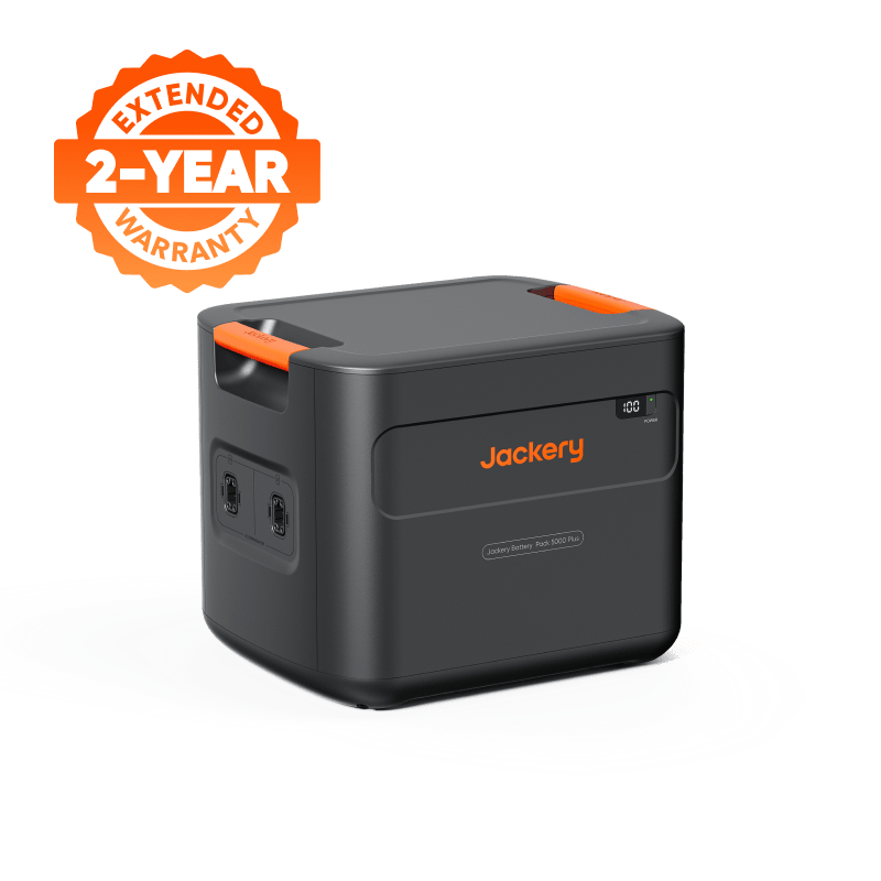 Jackery 2 - year Extended Warranty Fee for Battery Pack 5000 Plus - Jackery