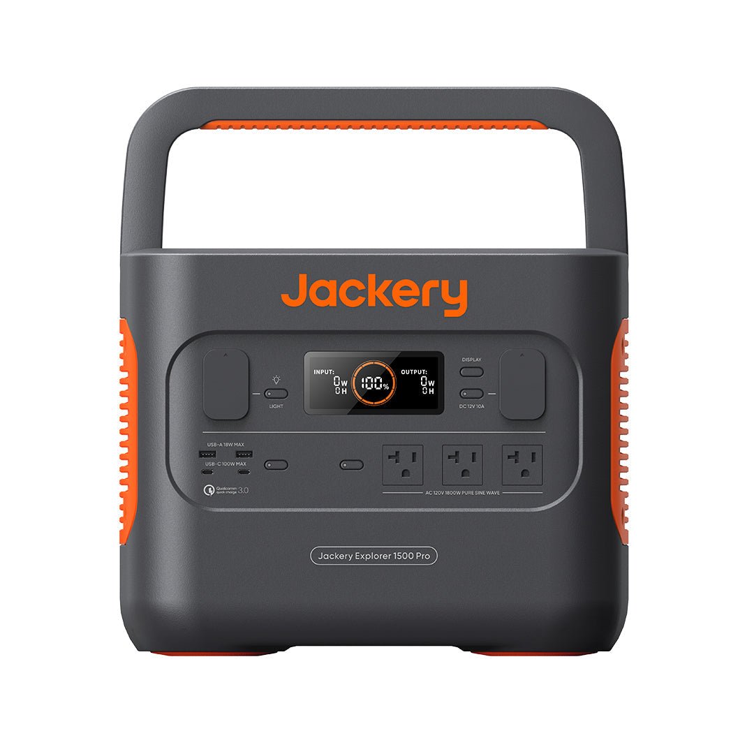 Jackery Explorer 1500 Pro Portable Power Station (Refurbished) - Jackery