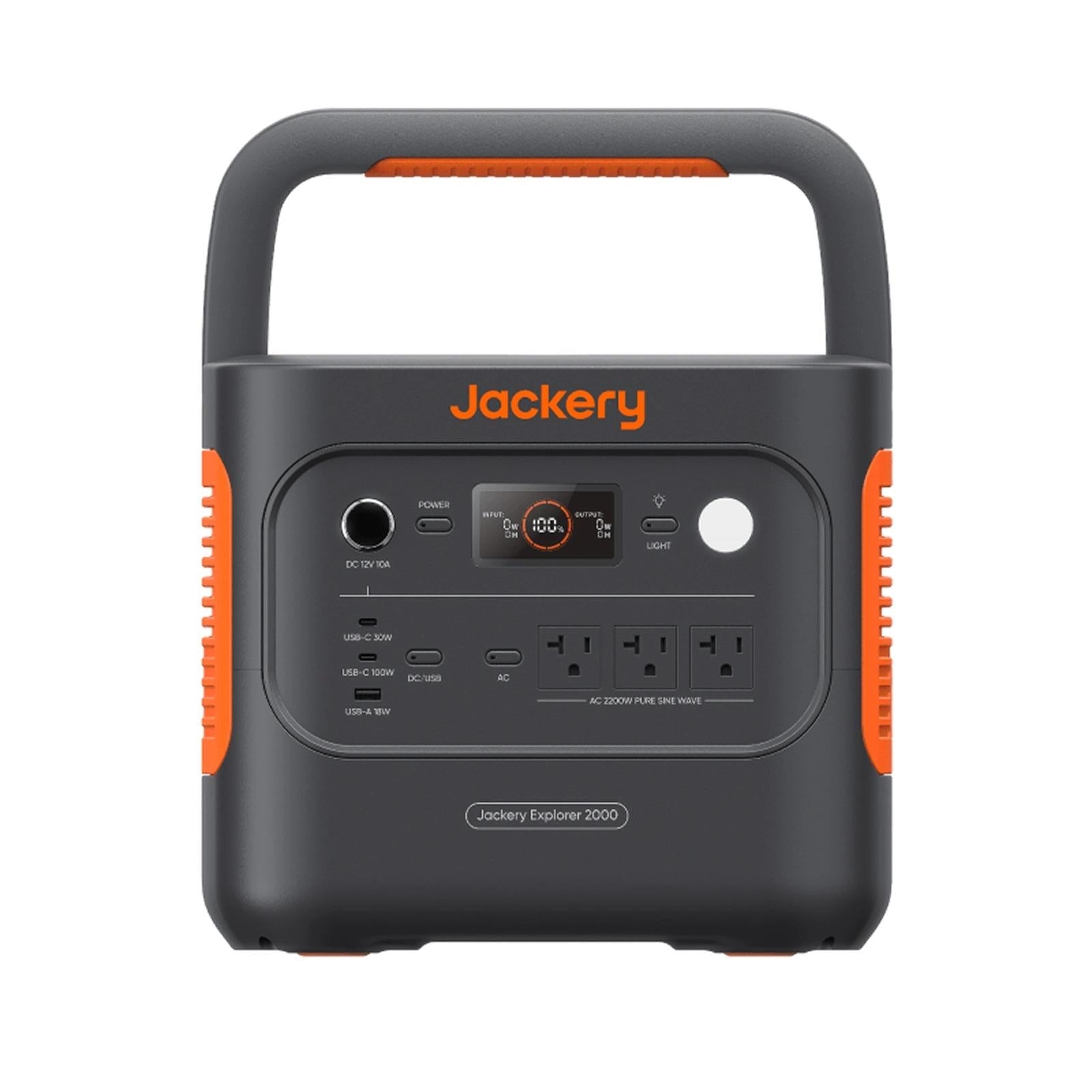 Jackery Explorer 2000 v2 Portable Power Station (2,042Wh)